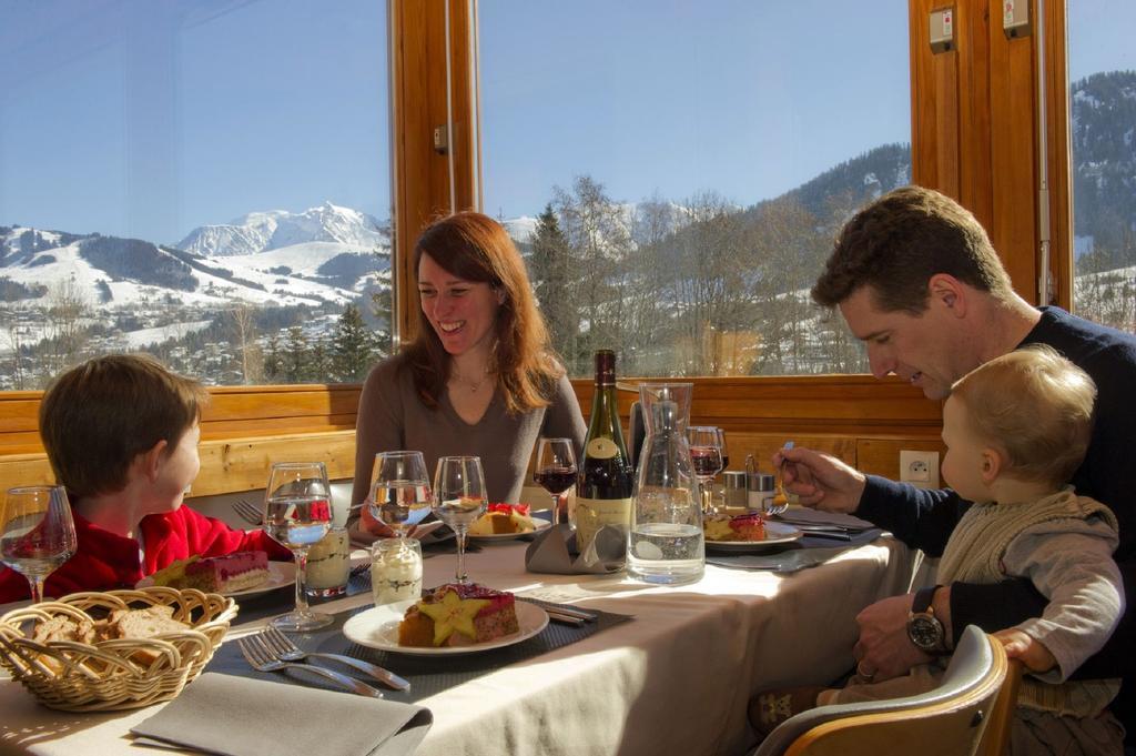 Hotel Vacances Bleues Les Chalets Du Prariand Megève Eksteriør billede