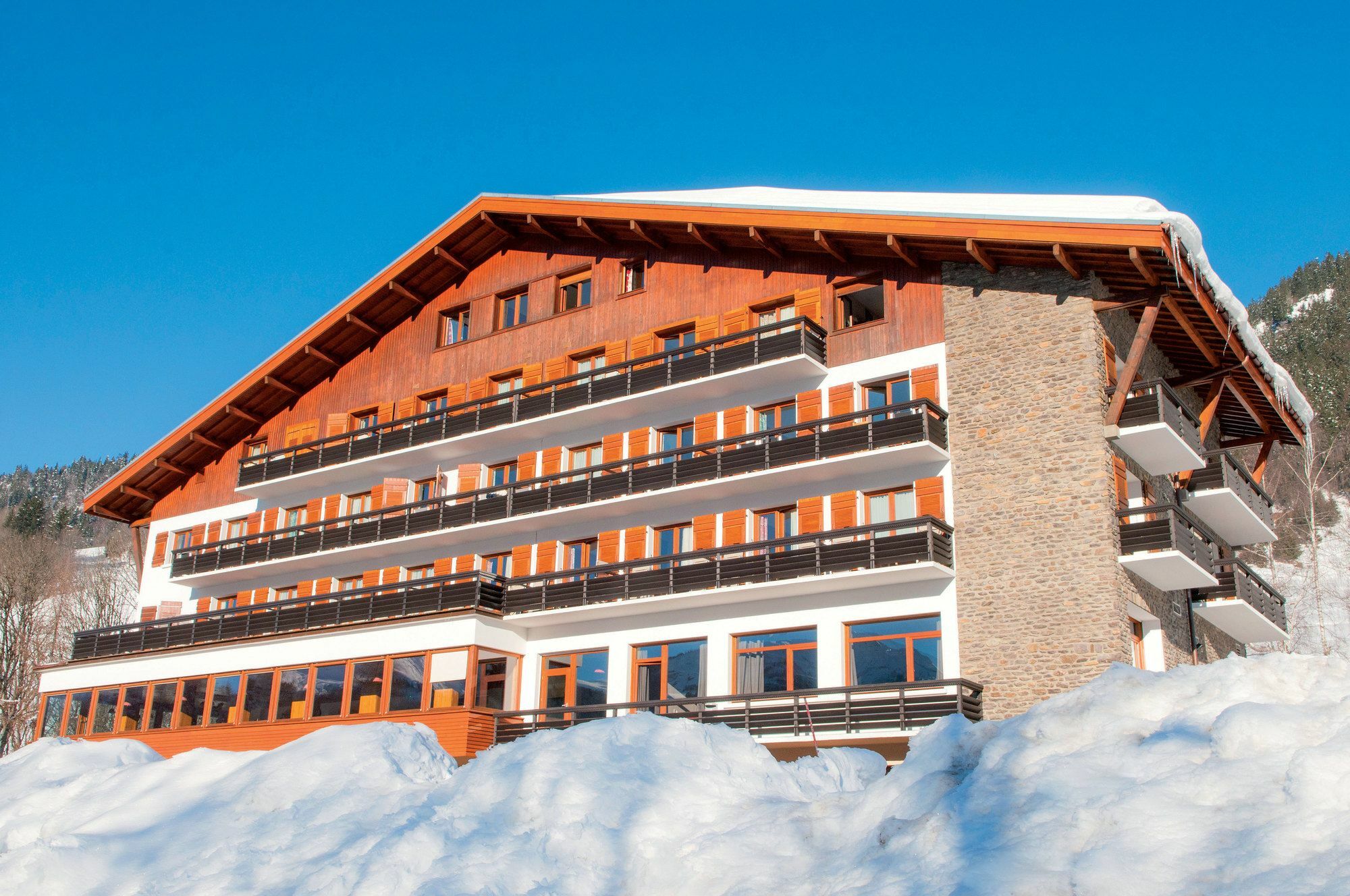 Hotel Vacances Bleues Les Chalets Du Prariand Megève Eksteriør billede
