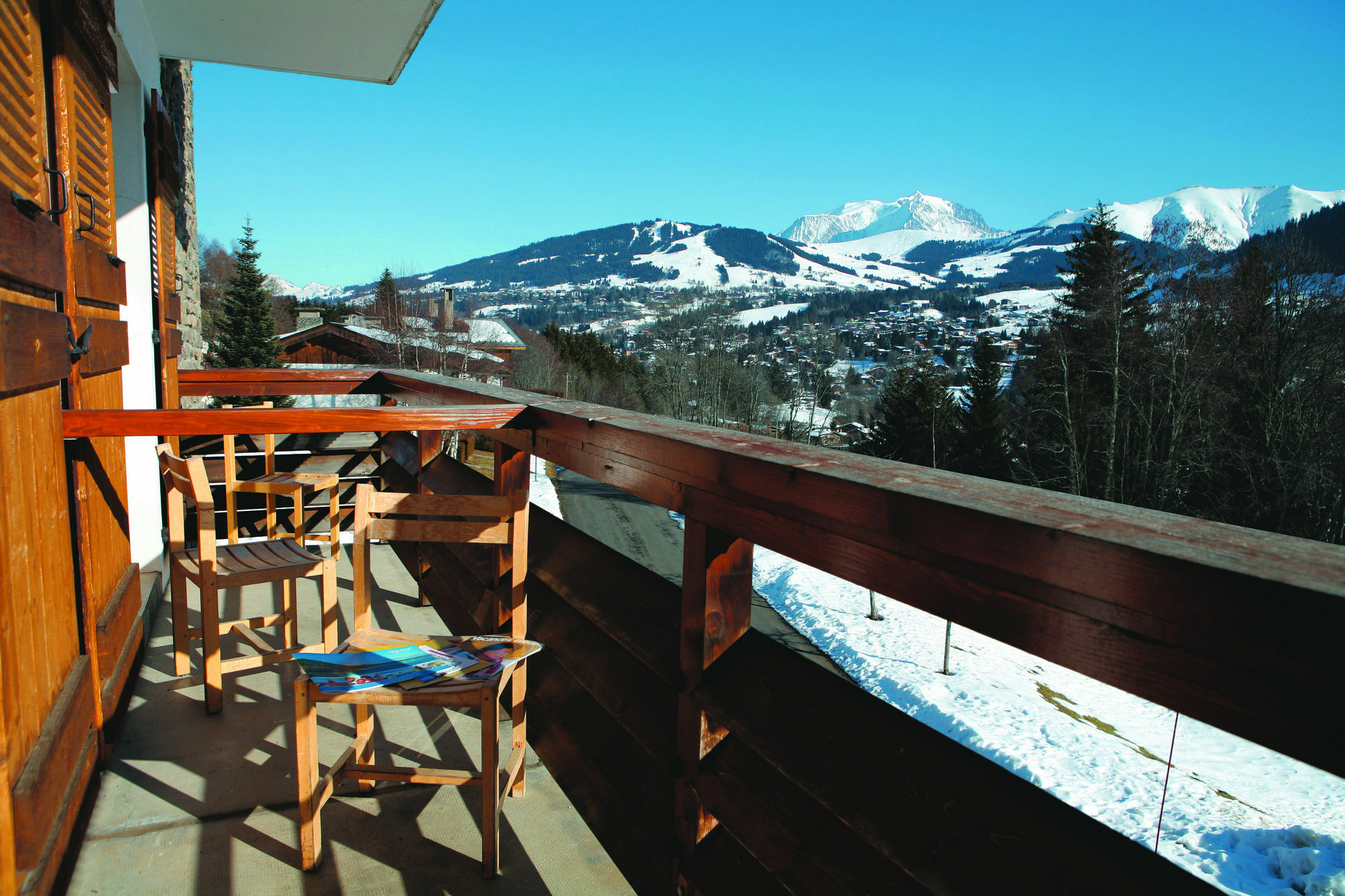 Hotel Vacances Bleues Les Chalets Du Prariand Megève Eksteriør billede