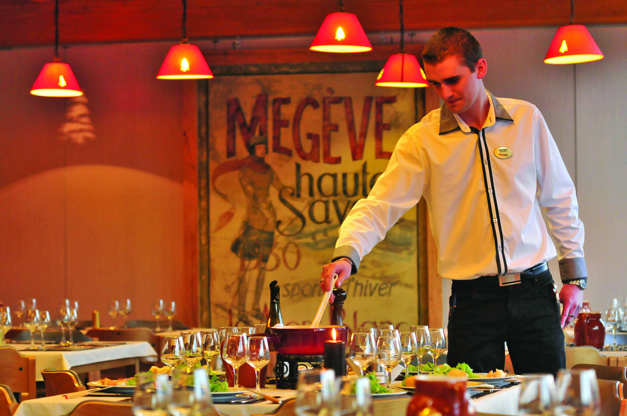 Hotel Vacances Bleues Les Chalets Du Prariand Megève Eksteriør billede