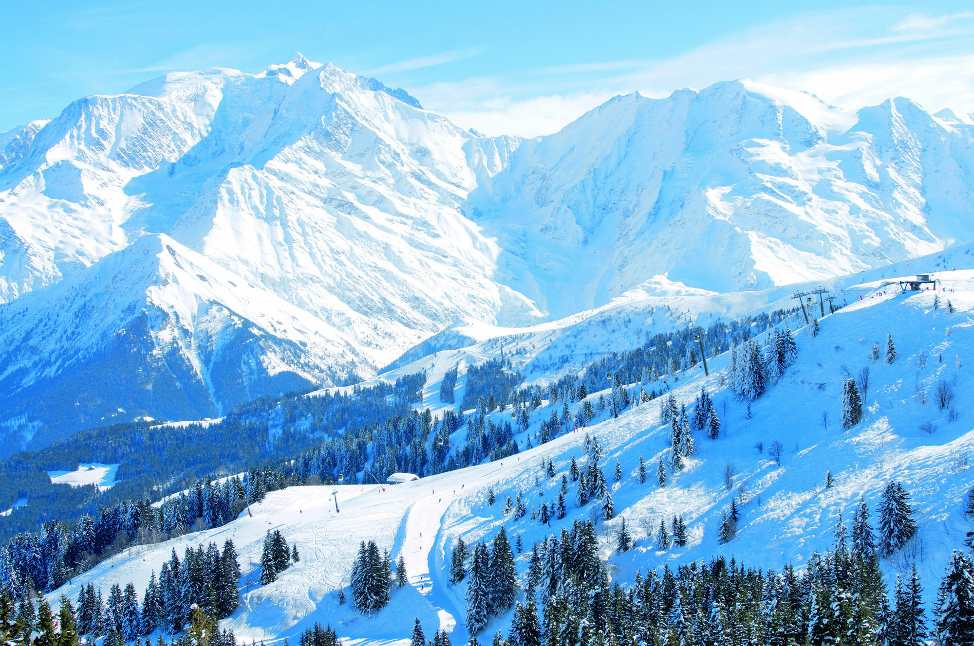 Hotel Vacances Bleues Les Chalets Du Prariand Megève Eksteriør billede