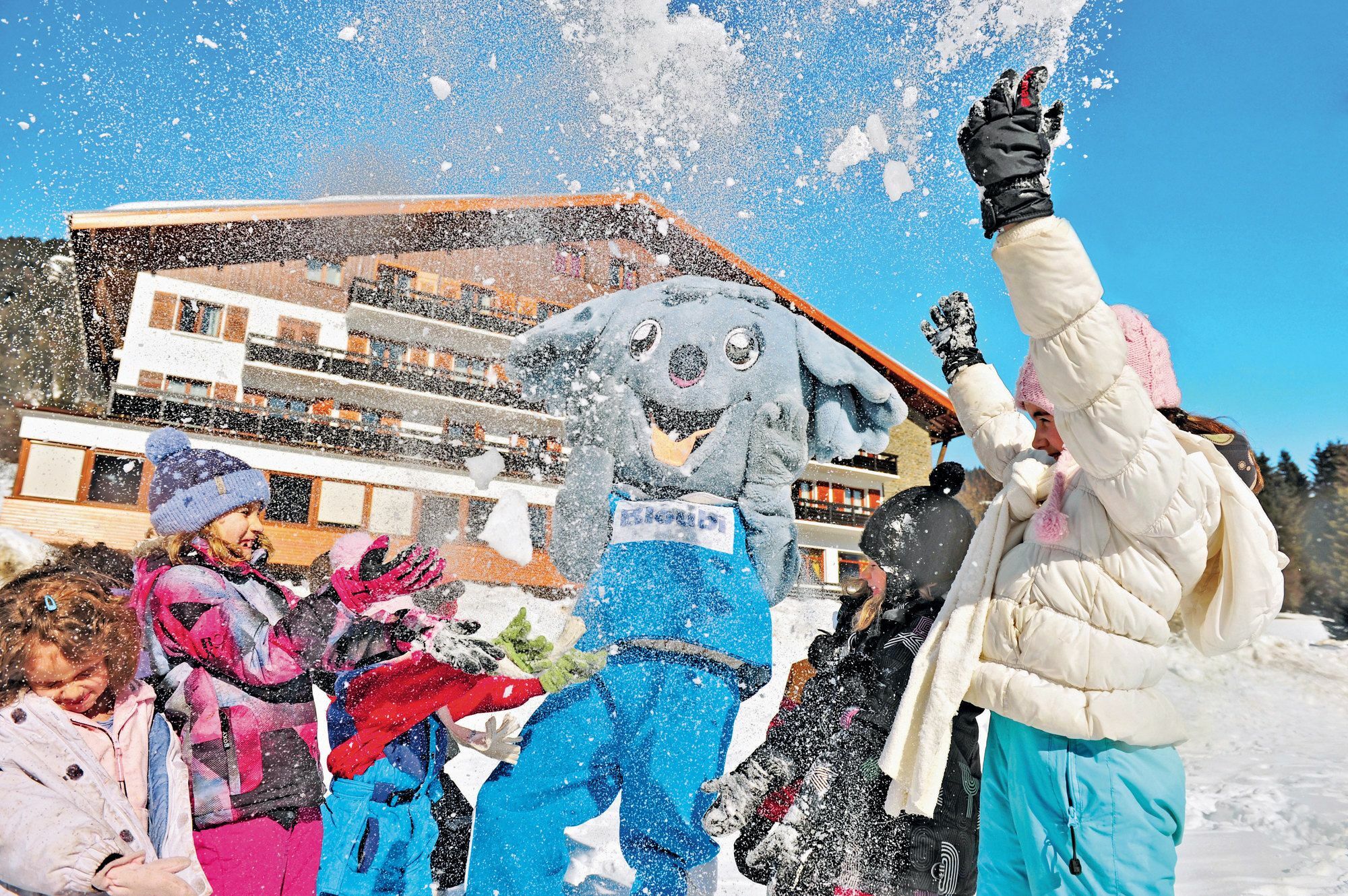 Hotel Vacances Bleues Les Chalets Du Prariand Megève Eksteriør billede
