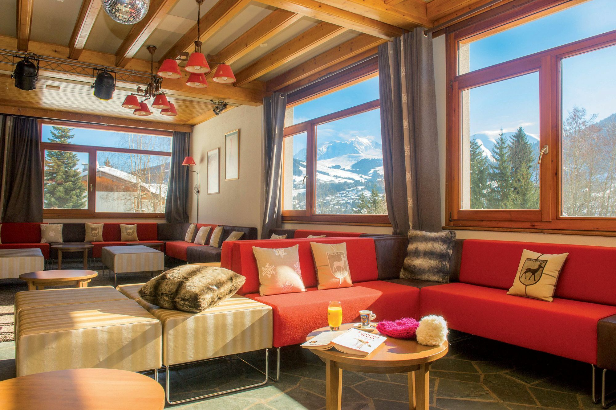 Hotel Vacances Bleues Les Chalets Du Prariand Megève Eksteriør billede
