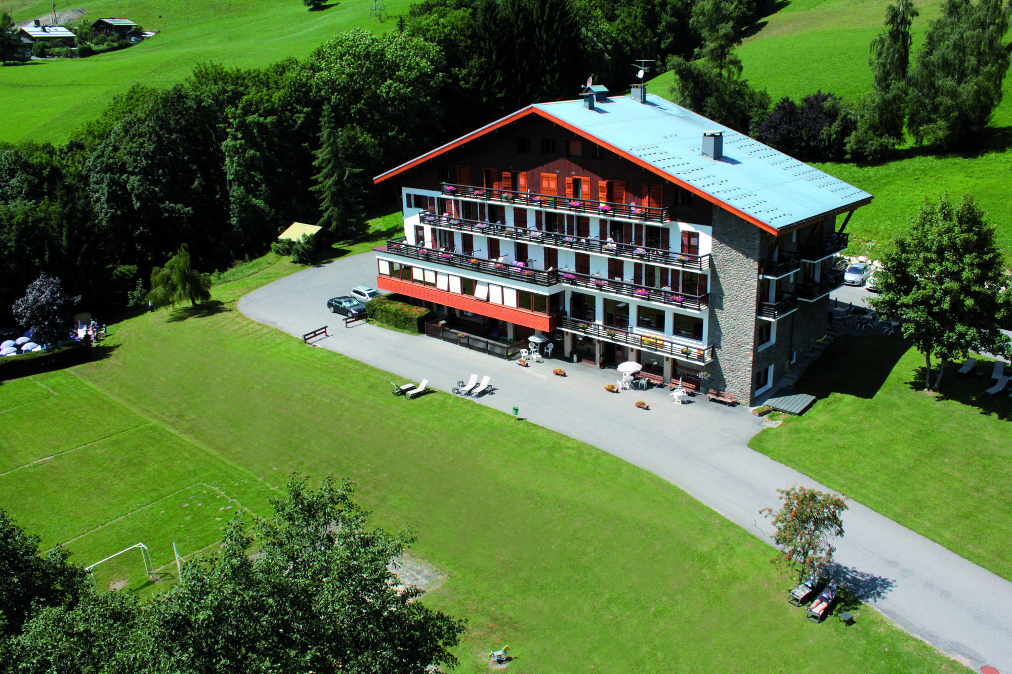 Hotel Vacances Bleues Les Chalets Du Prariand Megève Eksteriør billede
